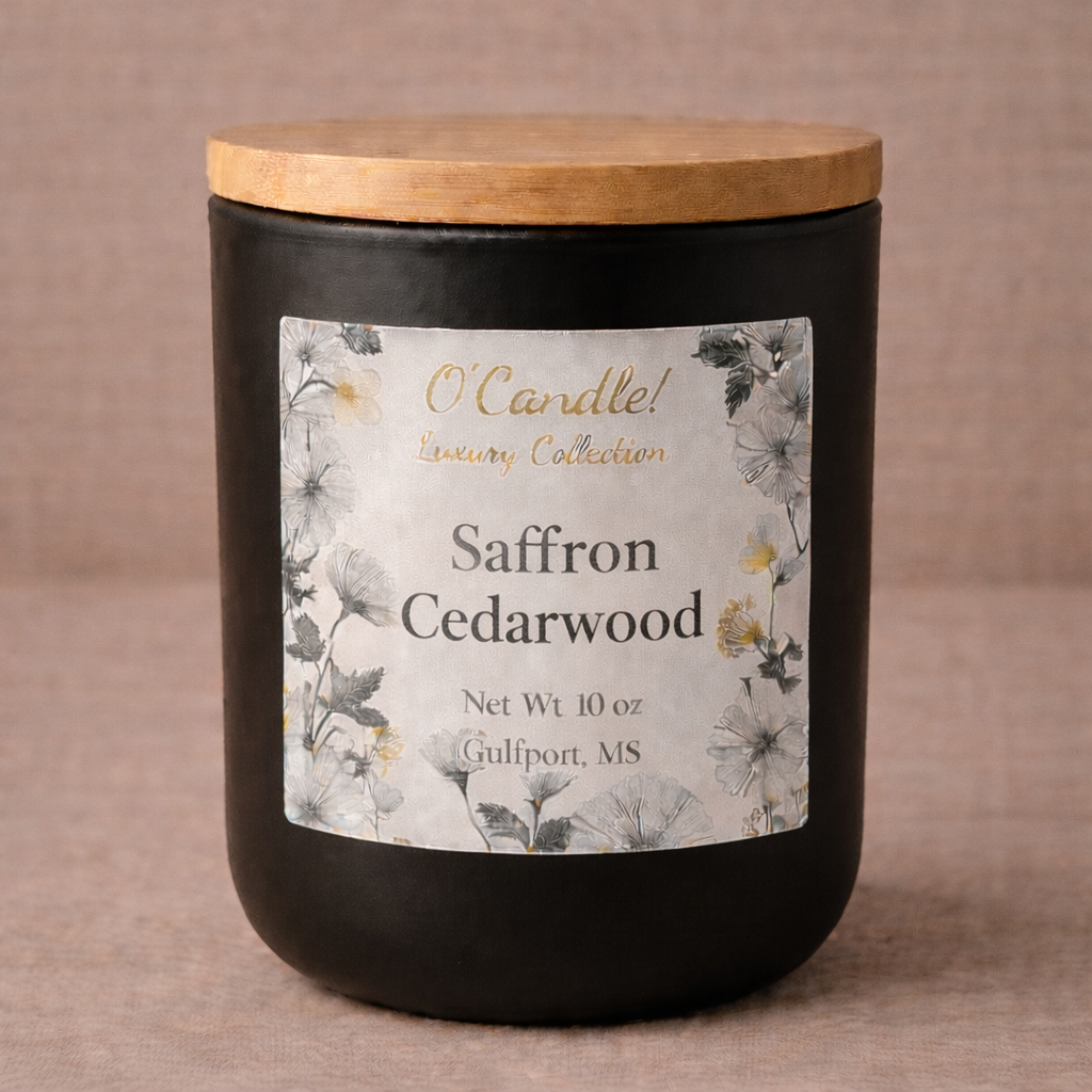 Saffron Cedarwood 10 oz.